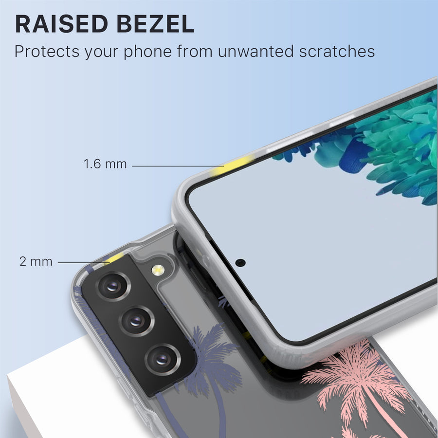 MyBat Pro Mood Series Case for Samsung Galaxy S22 Plus - Pastel Palms - RSS22PCSFSSM366-7.jpg