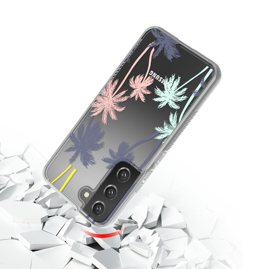 MyBat Pro Mood Series Case for Samsung Galaxy S22 Plus - Pastel Palms - RSS22PCSFSSM366-9.jpg