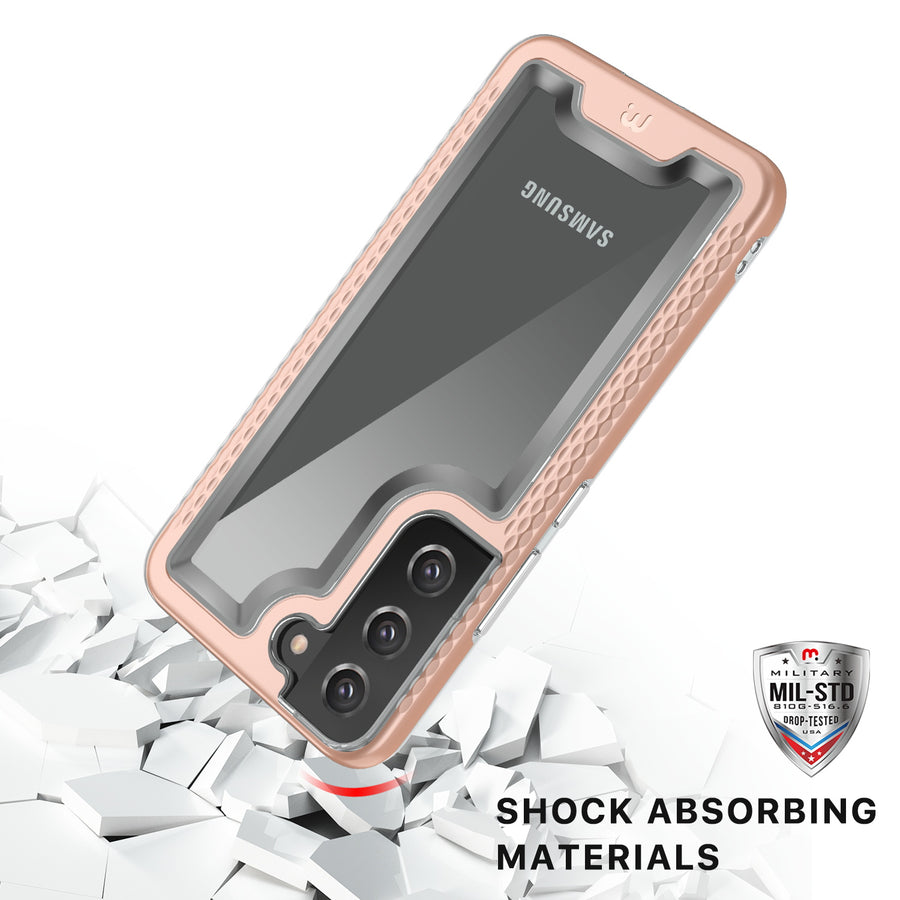 MyBat Pro Lux Series Case for Samsung Galaxy S22 Plus - Rose Gold - RSS22PCSG5TS003-5.jpg