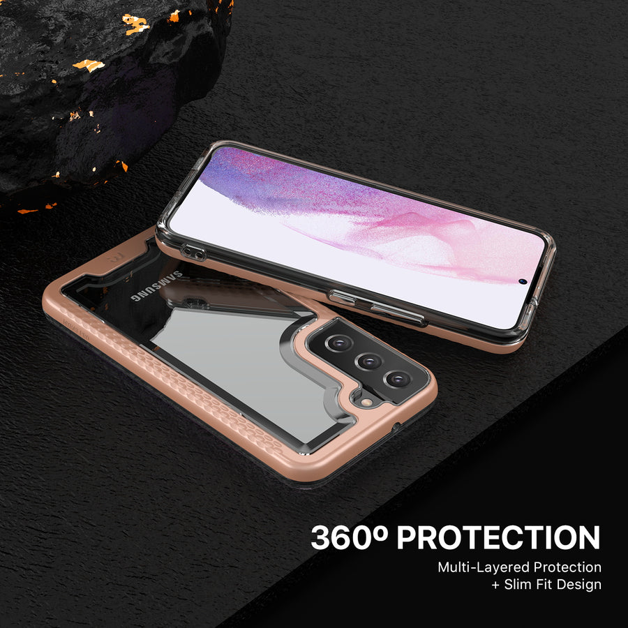 MyBat Pro Lux Series Case for Samsung Galaxy S22 Plus - Rose Gold - RSS22PCSG5TS003-9.jpg