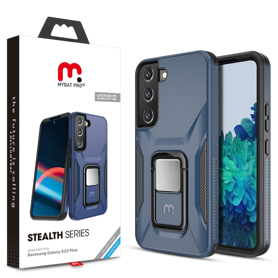 MyBat Pro Stealth Series Case for Samsung Galaxy S22 Plus - Blue