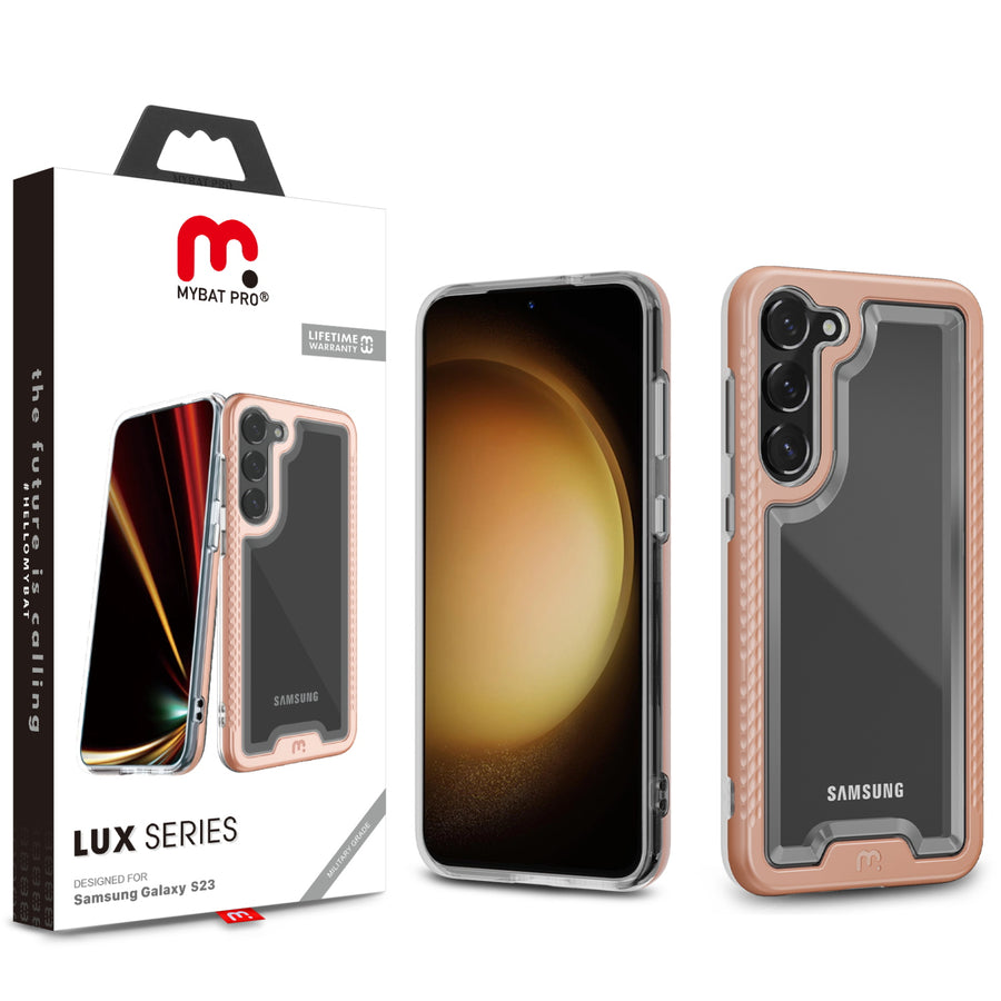 MyBat Pro Lux Series Case for Samsung Galaxy S23 - Rose Gold - RSS23CSG5TS003-1.jpg