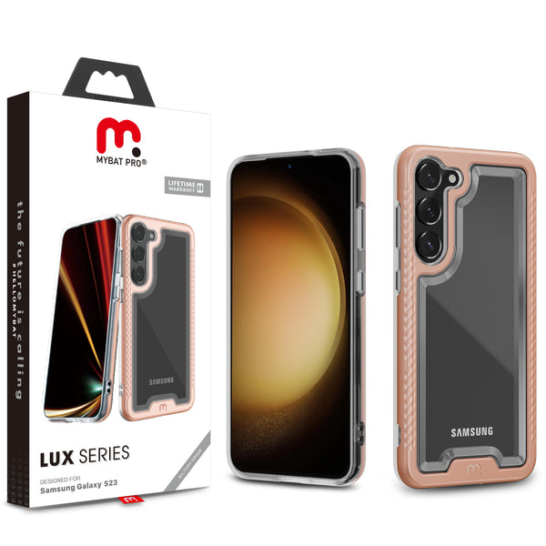 MyBat Pro Lux Series Case for Samsung Galaxy S23 - Rose Gold - RSS23CSG5TS003-1.jpg
