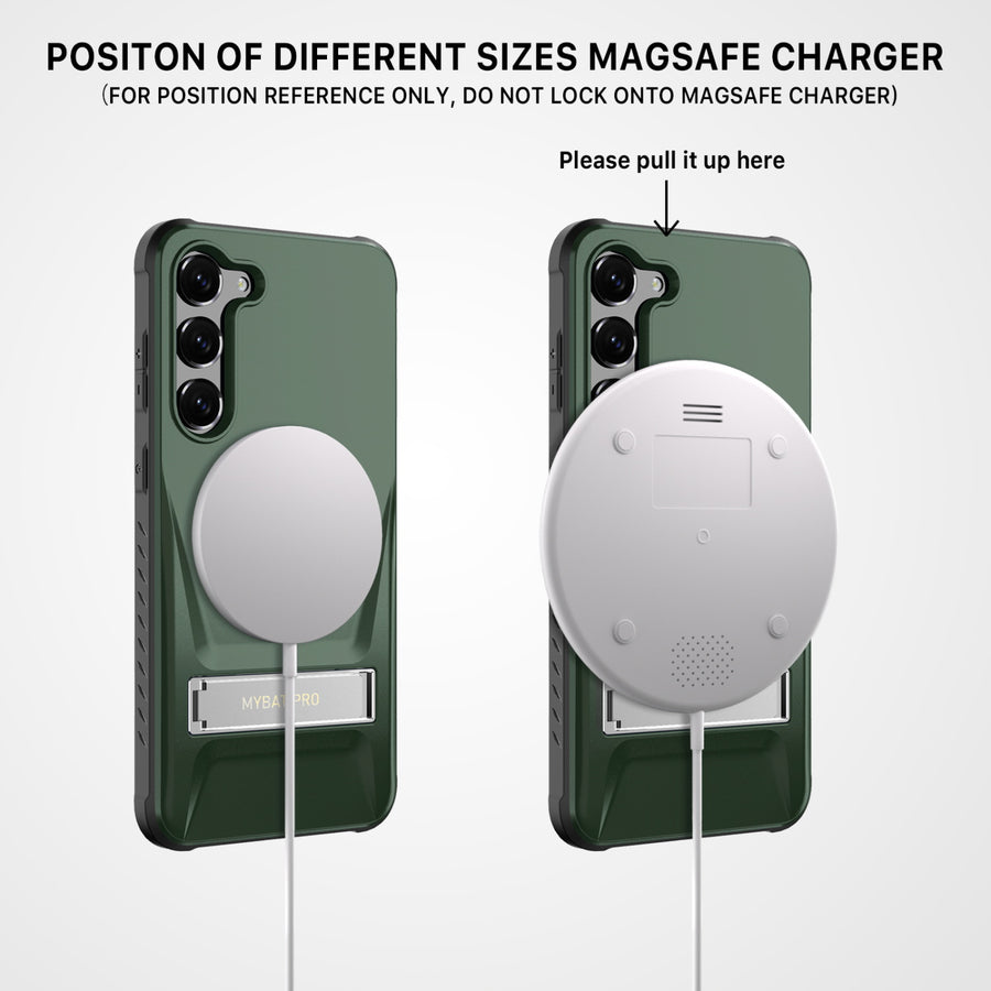 MyBat Pro Beyonder Series Case with Kickstand for Samsung Galaxy S23 Plus - Blackish Green - RSS23PCSAMBS004-3.jpg