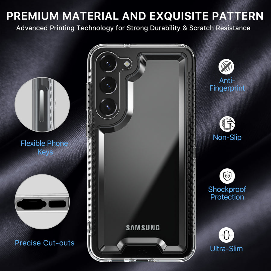 MyBat Pro Lux Series Case for Samsung Galaxy S23 Plus - Clear - RSS23PCSG5TT001-7.jpg