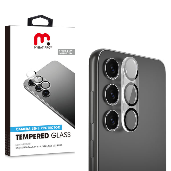 MyBat Pro Tempered Glass Lens Protector (2.5D) for Samsung Galaxy S23 / Galaxy S23 Plus - Clear - RSS23SCLE81-1.jpg