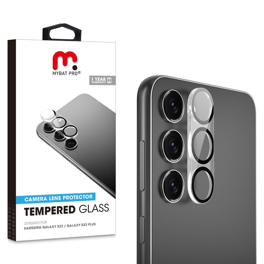 MyBat Pro Tempered Glass Lens Protector (2.5D) for Samsung Galaxy S23 / Galaxy S23 Plus - Clear - RSS23SCLE81-1.jpg