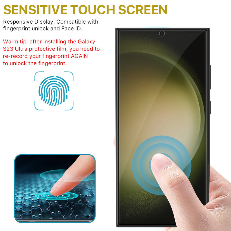 MyBat Pro Full Curve Coverage Tempered Glass Screen Protector for Samsung Galaxy S23 Ultra - Black - RSS23USC83A-5.jpg