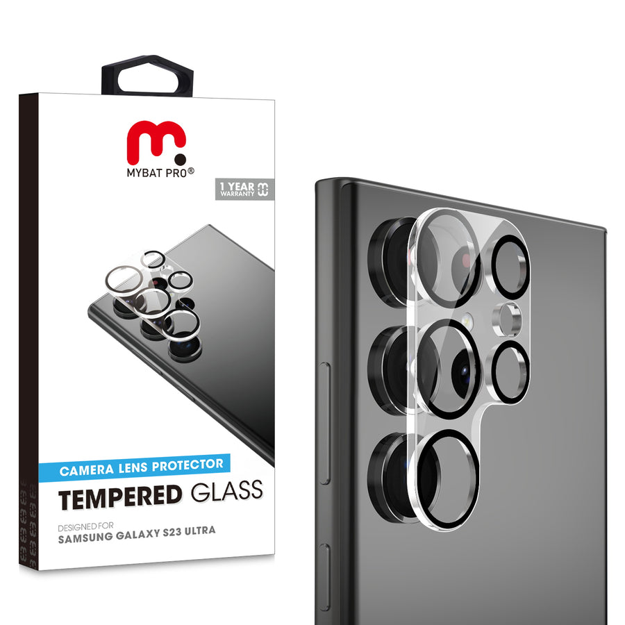 MyBat Pro Tempered Glass Lens Protector (2.5D) for Samsung Galaxy S23 Ultra - Clear - RSS23USCLE81-1.jpg