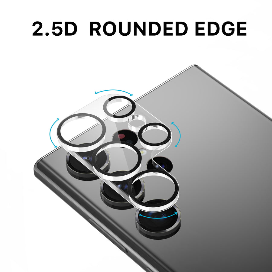 MyBat Pro Tempered Glass Lens Protector (2.5D) for Samsung Galaxy S23 Ultra - Clear - RSS23USCLE81-5.jpg