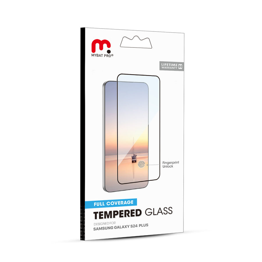 MyBat Pro Full Coverage Tempered Glass Screen Protector (Fingerprint Unlock) for Samsung Galaxy S24 Plus - Black - RSS24PSC85U-6.jpg