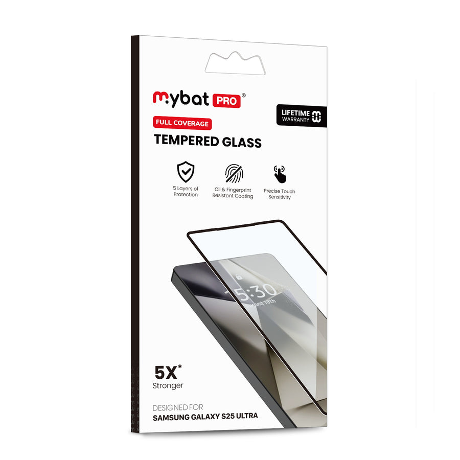 MyBat Pro Full Coverage Tempered Glass Screen Protector (Fingerprint Unlock) for Samsung Galaxy S25 Ultra - Black - RSS25USC85U-6.jpg