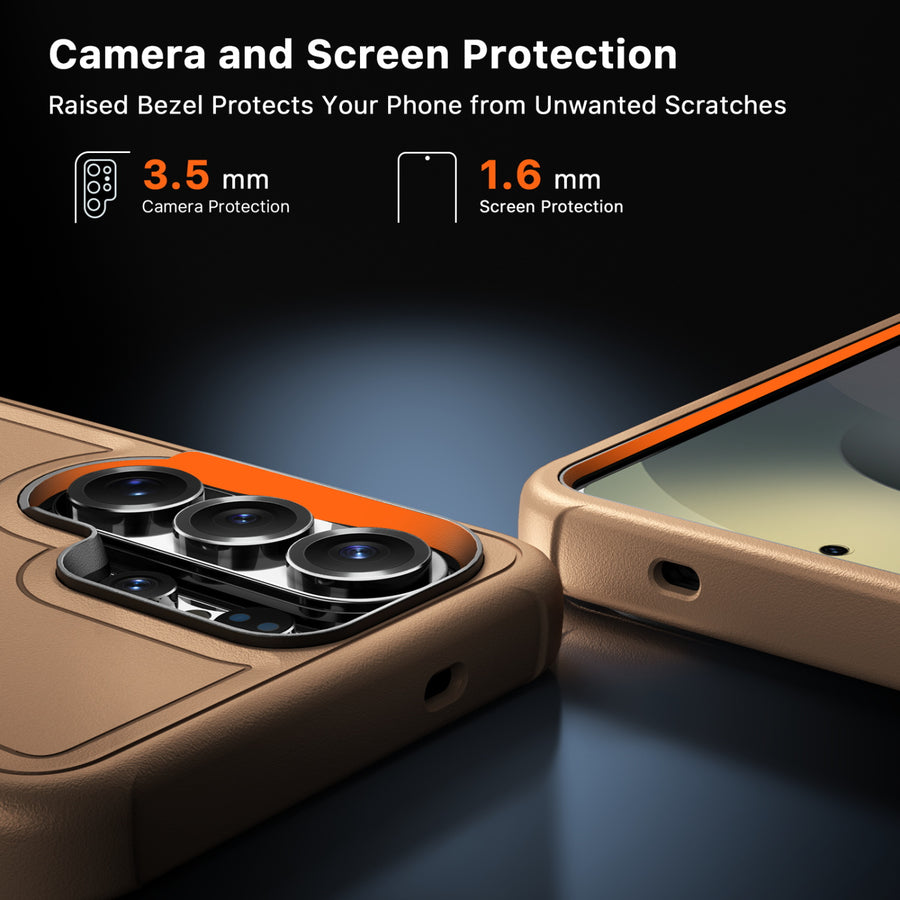 MyBat Pro Maverick Series Rogue Edition MagSafe Case for Samsung Galaxy S26 Ultra - Brown - RSS26UCS2NXMS006-4.jpg