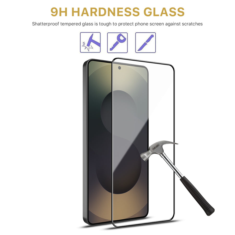 MyBat Pro Full Coverage Tempered Glass Screen Protector (Fingerprint Unlock) for Samsung Galaxy S26 Ultra - Black - RSS26USC85U-5.jpg