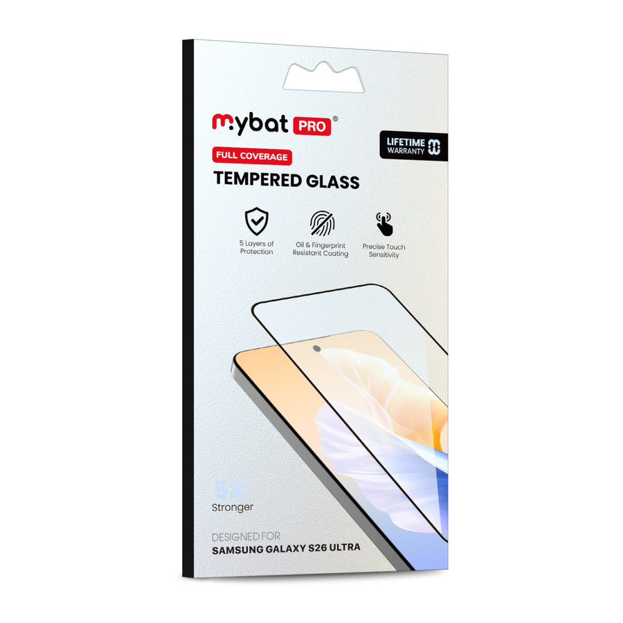 MyBat Pro Full Coverage Tempered Glass Screen Protector (Fingerprint Unlock) for Samsung Galaxy S26 Ultra - Black - RSS26USC85U-6.jpg