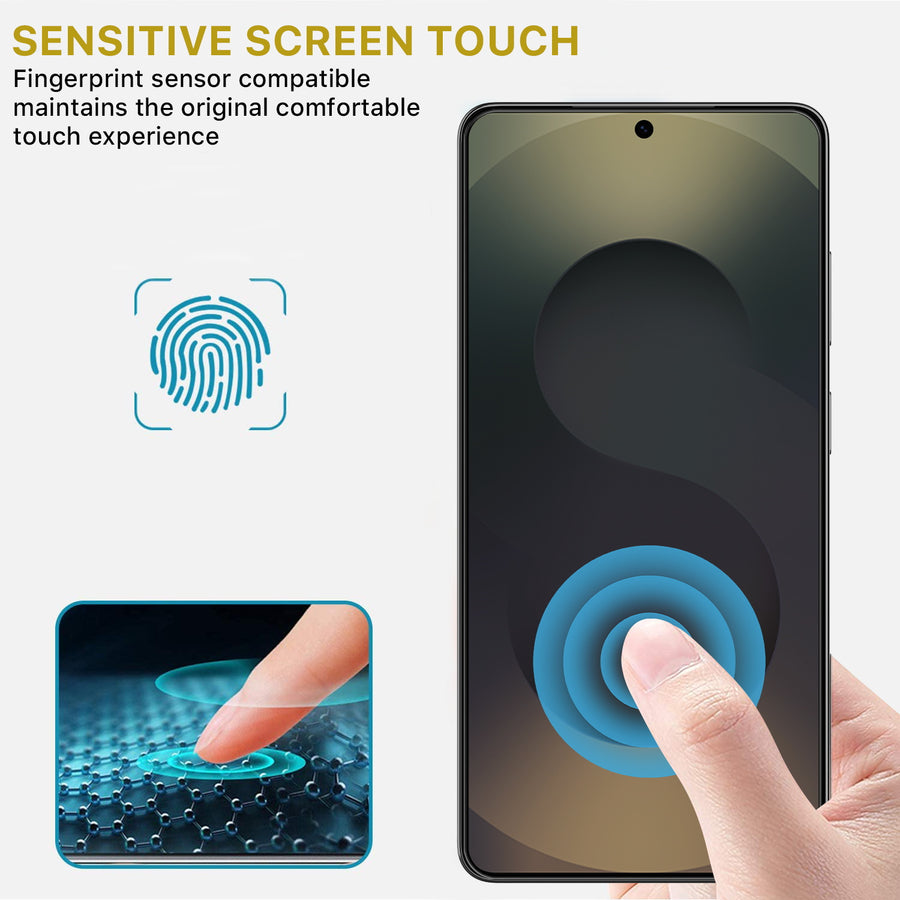 MyBat Pro Privacy Full Coverage Tempered Glass Screen Protector (Fingerprint Unlock) for Samsung Galaxy S26 Ultra - Black - RSS26USCF111U-5.jpg