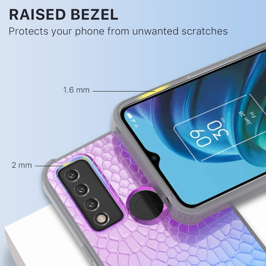 MyBat Pro Mood Series Case for TCL BF / 30 XE 5G - Iridescent Snake - RTBFCSFSSM367-7.jpg