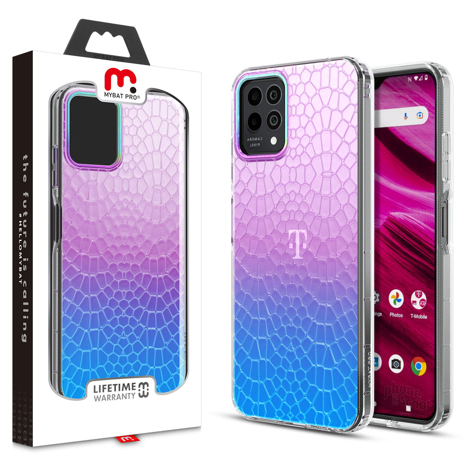 MyBat Pro Mood Series Case for T-mobile REVVL 6 Pro 5G - Iridescent Snake - RTMRV6PCSFSSM367-1.jpg