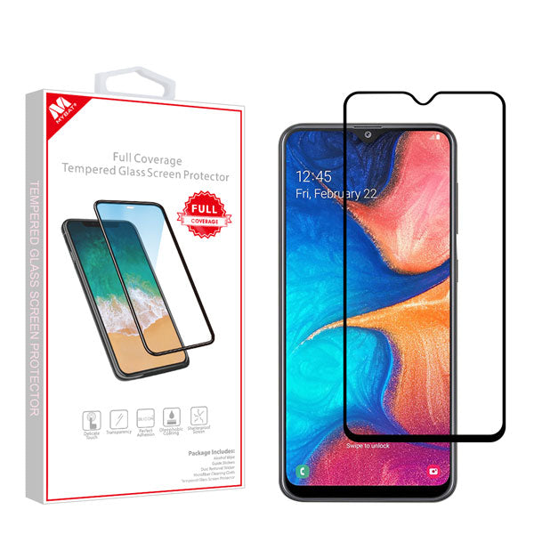 MyBat Full Coverage Tempered Glass Screen Protector for Samsung Galaxy A50 / Galaxy A20 - Black - SAMA20LCDSCPR85A-1.jpg