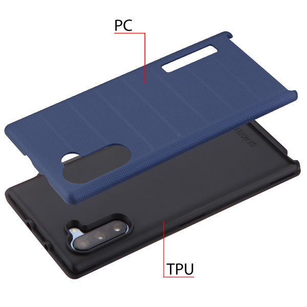 MyBat Fusion Protector Cover for Samsung Galaxy Note 10 (6.3) - Ink Blue Dots Textured / Black - SAMGN10HPCFSSO648-3.jpg