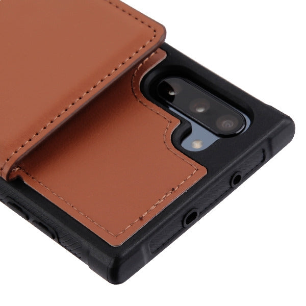 MyBat Flip Wallet Executive Protector Cover(TPU Case with Snap Fasteners) for Samsung Galaxy Note 10 (6.3) - Brown - SAMGN10HPCLE302-2.jpg