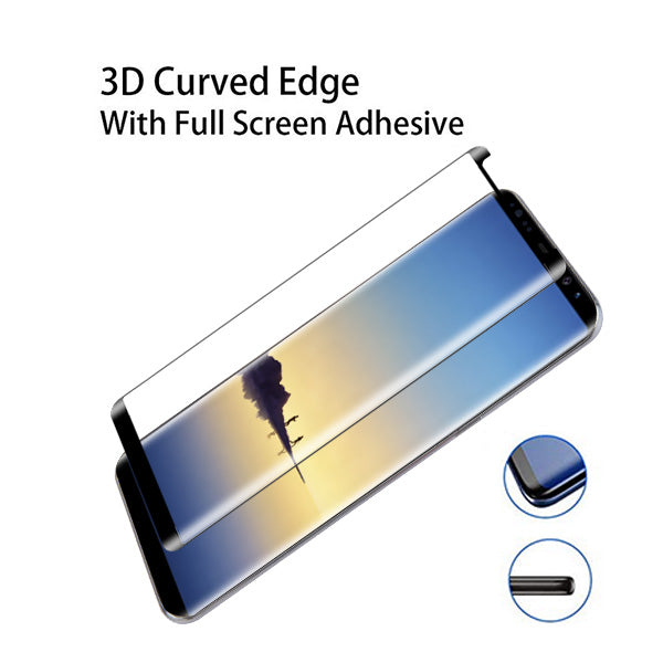 MyBat Full Adhesive with Curved Coverage Premium Tempered Glass Screen Protector for Samsung Galaxy Note 8 - Black - SAMGN8LCDSCPR77A-4.jpg