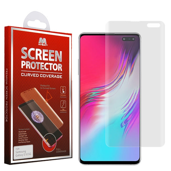MyBat Screen Protector (with Curved Coverage) for Samsung Galaxy S10 5G - Clear - SAMS105GLCDSCPR01C-1.jpg