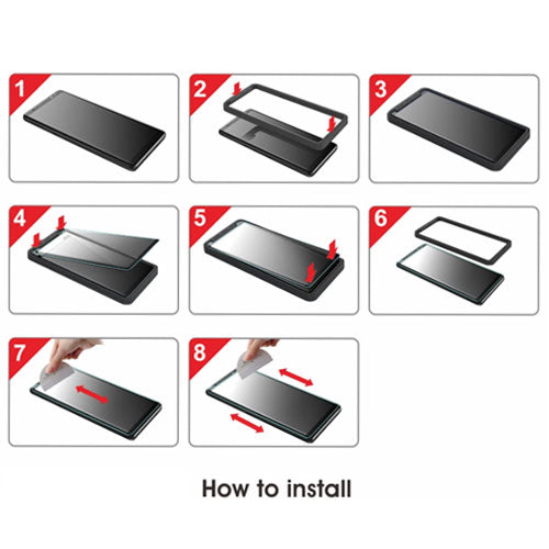 MyBat Full Adhesive with Curved Coverage Premium Tempered Glass Screen Protector for Samsung Galaxy S8 Plus - Black - SAMS8PLUSLCDSCPR77A-4.jpg