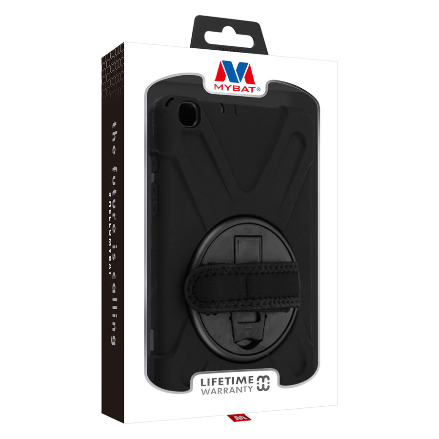 MyBat Rotatable Stand Protector Cover (with Wristband) for Samsung T290 (Galaxy Tab A 8.0 (2019)) - Black / Black - SAMT290HPCRS001-6.jpg