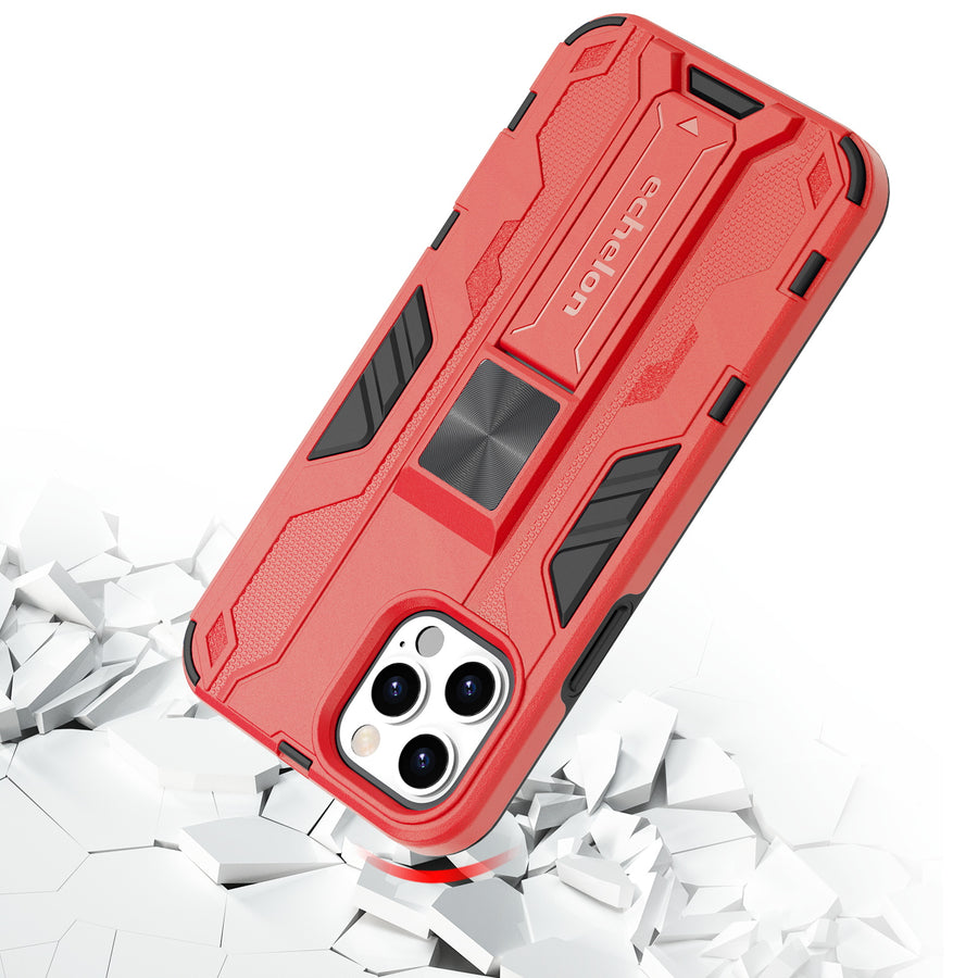 echelon Reflex Series Case w Kickstand for iPhone 12 / 12 Pro (6.1) - Red - SIP12PCSRSKS002-4.jpg