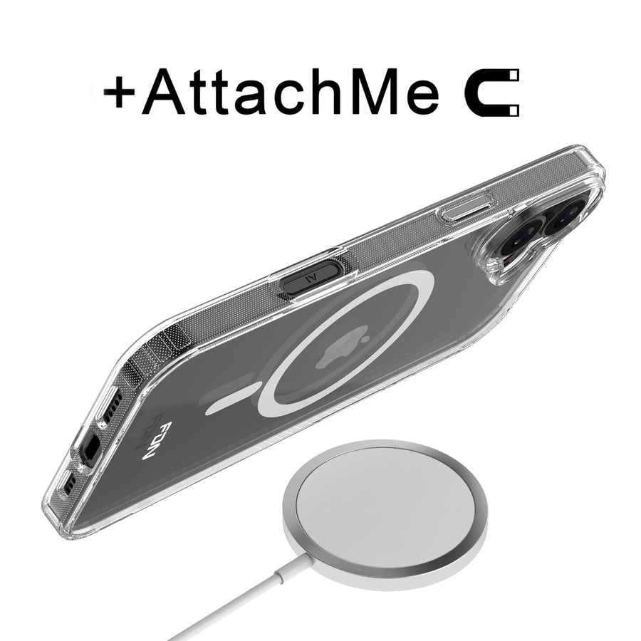 FDN Clear Series MagSafe Case for Apple iPhone 16 - Clear - SIP16CSFSST221-6.jpg