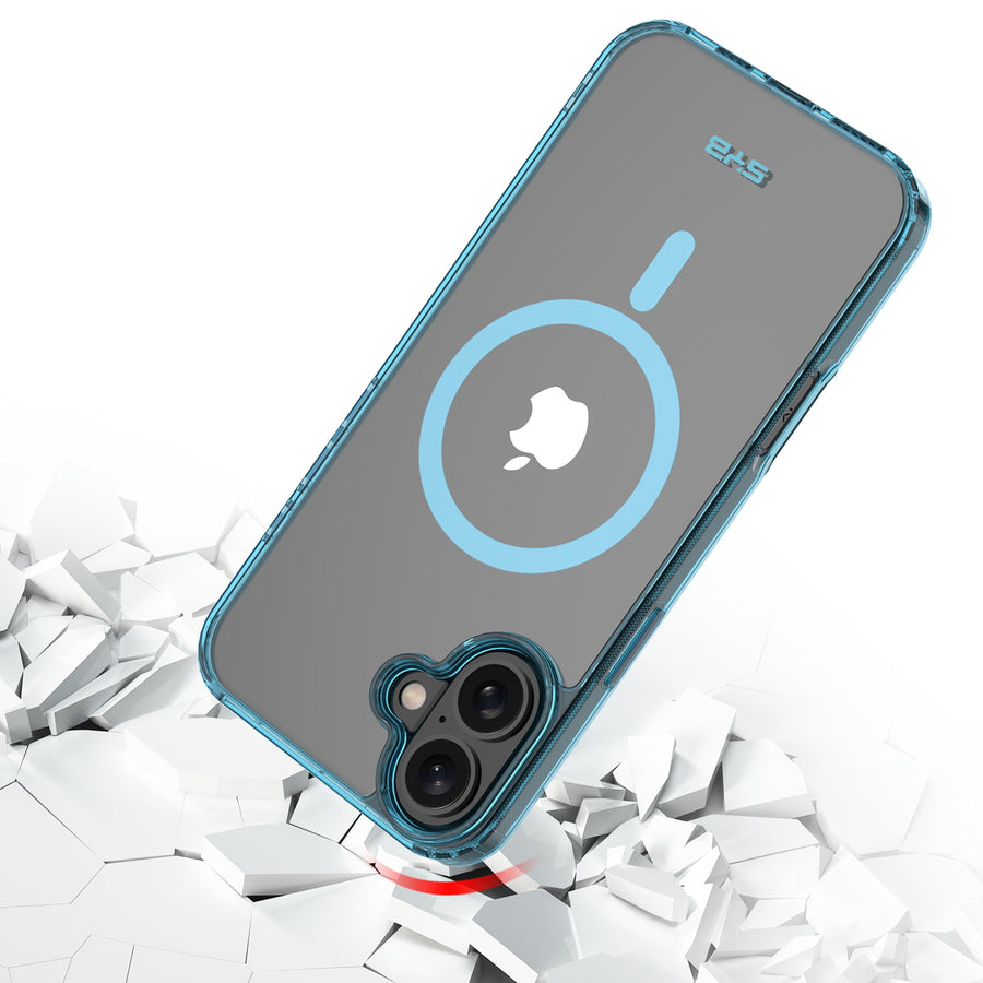 SYB Clear Series MagSafe Case for Apple iPhone 16 - Blue - SIP16CSFSST223-5.jpg