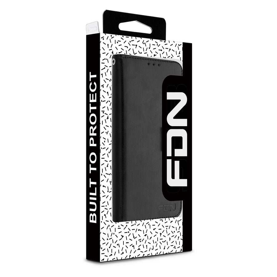 FDN MyJacket Wallet Xtra Series for Apple iPhone 16 - Black / Black - SIP16PCMJG031-7.jpg