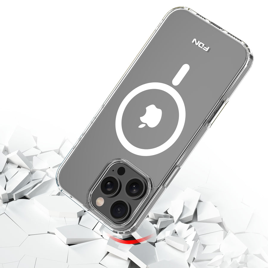 FDN Clear Series MagSafe Case for Apple iPhone 16 Pro - Clear - SIP16PCSFSST221-5.jpg