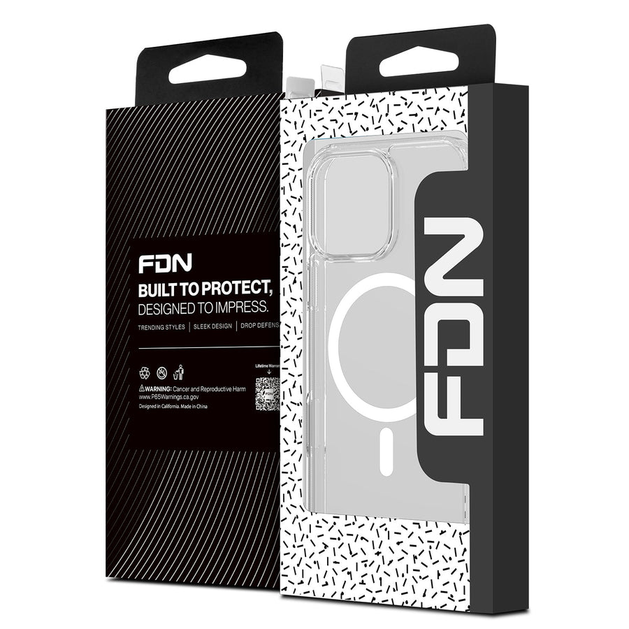 FDN Clear Series MagSafe Case for Apple iPhone 16 Pro - Clear