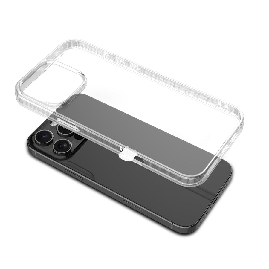 FDN Gummy Series Case for Apple iPhone 16 Pro Max - Clear - SIP16PMCSCAM0141-6.jpg