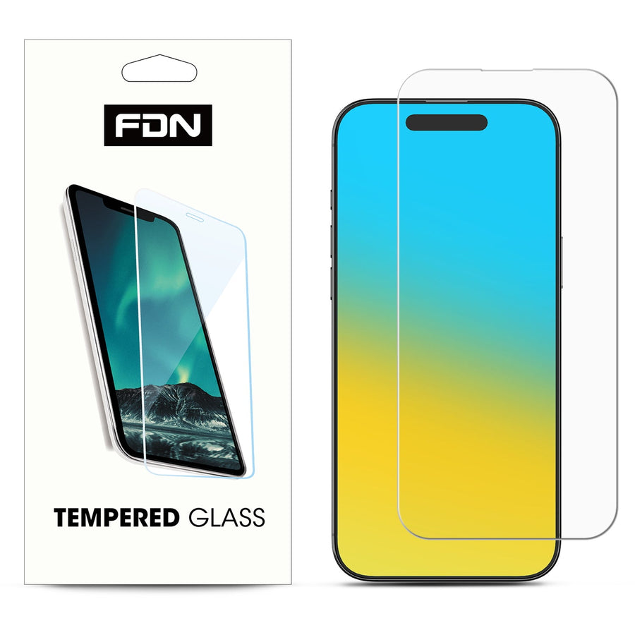 FDN Tempered Glass Screen Protector (2.5D) for Apple iPhone 16 Pro Max - Clear