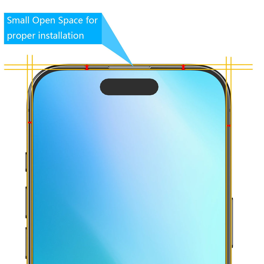 FDN Tempered Glass Screen Protector (2.5D) for Apple iPhone 16 - Clear
