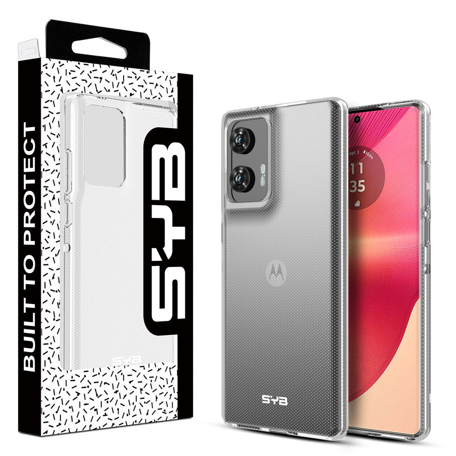 SYB Candy Series Case for Motorola Edge 50 Fusion - Glossy Clear