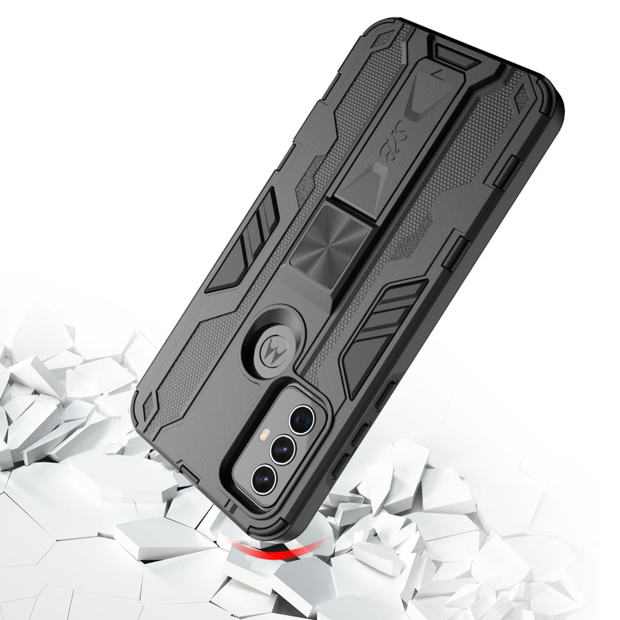SYB Reflex Series Case w Kickstand for Motorola Moto G Play (2023) - Black - SMGPY23CSRSKS001-4.jpg