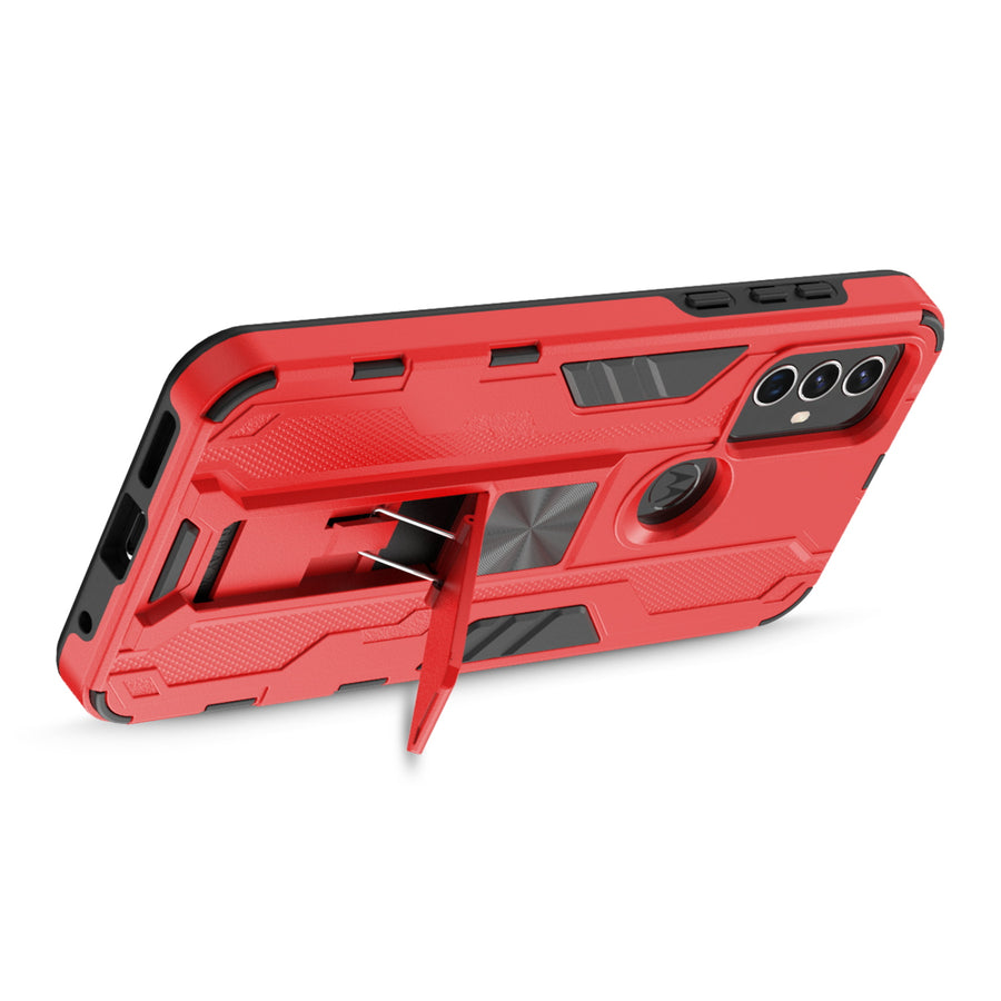 SYB Reflex Series Case w Kickstand for Motorola Moto G Play (2023) - Red - SMGPY23CSRSKS002-6.jpg