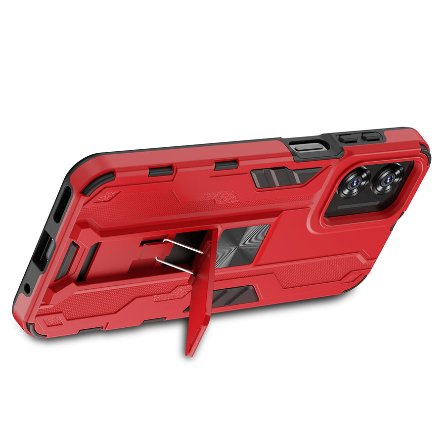 SYB Reflex Series Case w Kickstand for Motorola Moto G Play 4G (2024) - Red - SMGPY24CSRSKS002-6.jpg