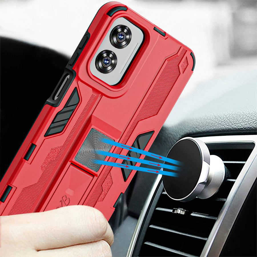 SYB Reflex Series Case w Kickstand for Motorola Moto G Play 4G (2024) - Red - SMGPY24CSRSKS002-8.jpg
