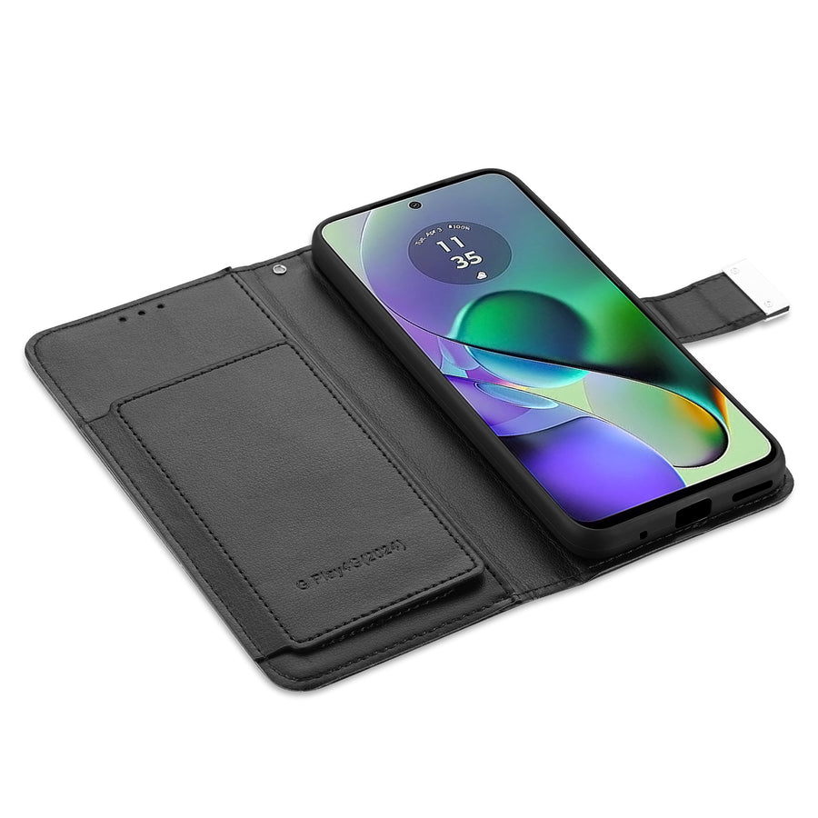 SYB Wallet Folio Case for Motorola Moto G Play 4G (2024) - Black / Black - SMGPY24PCMJG031-5.jpg