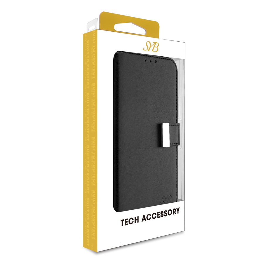 SYB Wallet Folio Case for Motorola Moto G Play 4G (2024) - Black / Black - SMGPY24PCMJG031-7.jpg