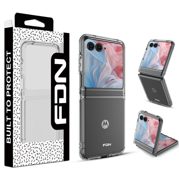 FDN Gummy Series Case for Motorola razr (2024) / razr (2025) / razr (2026) - Clear - SMRAZR4CSCAM0141A-1.jpg