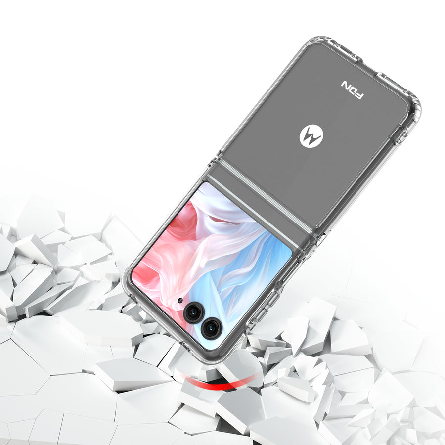 FDN Gummy Series Case for Motorola razr (2024) / razr (2025) / razr (2026) - Clear - SMRAZR4CSCAM0141A-5.jpg