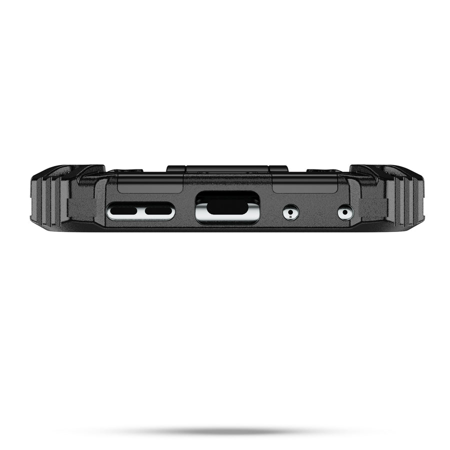 FDN Sturdy Hybrid Protector Cover (with Stand) for Motorola razr (2024) / razr (2025) / razr (2026) - Black / Black - SMRAZR4CSFSSS001-6.jpg