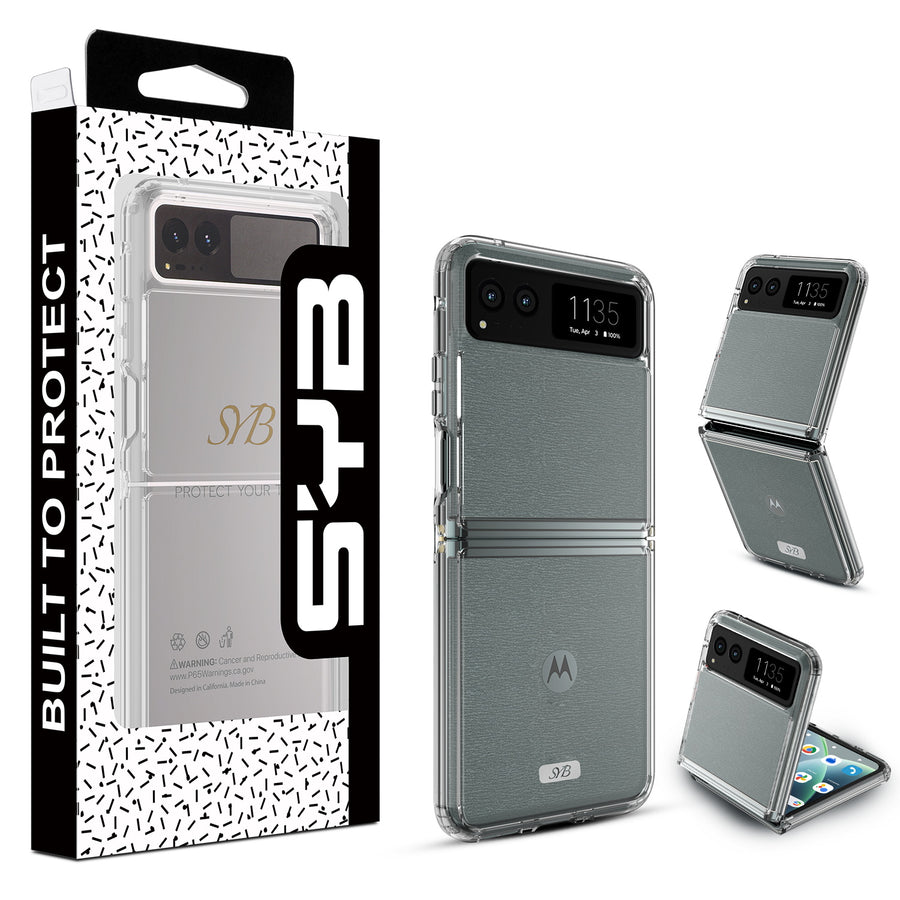 SYB Gummy Series Case for Motorola razr (2023) - Clear - SMRAZRCSCAM0141A-1.jpg