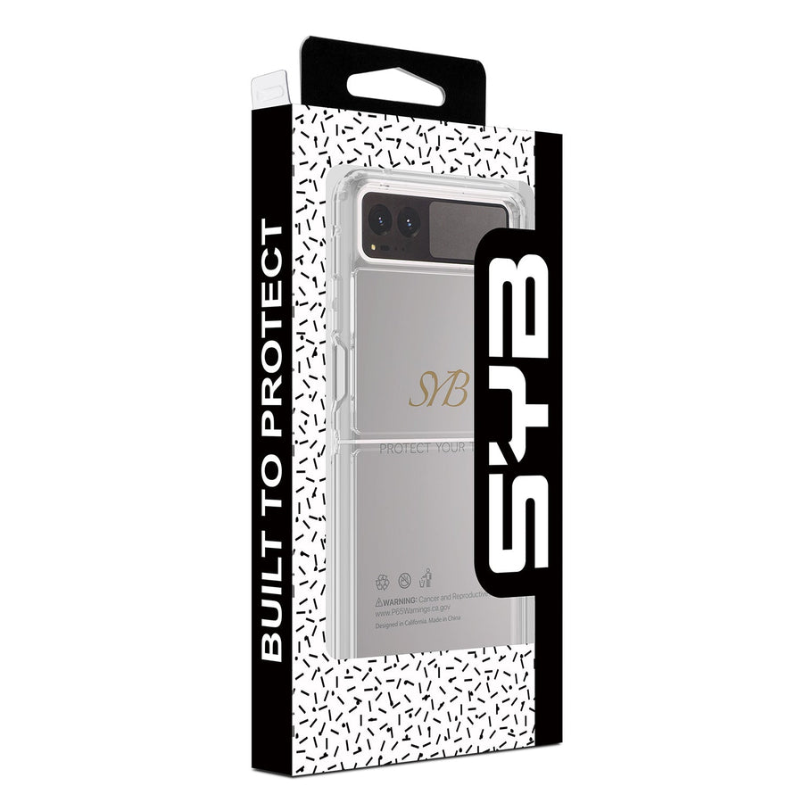 SYB Gummy Series Case for Motorola razr (2023) - Clear